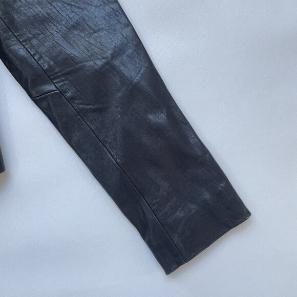 Marciano By Guess Women’s Biker Leather Black Jacket Size M - Picture 2 of 13